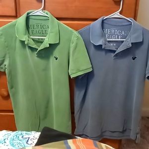2 for$30 Men's American Eagle Polo sz Med.